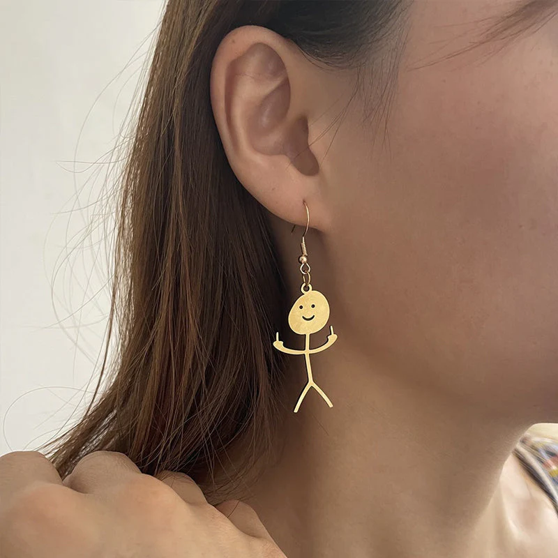 Funny Doodle Earrings - Image 3