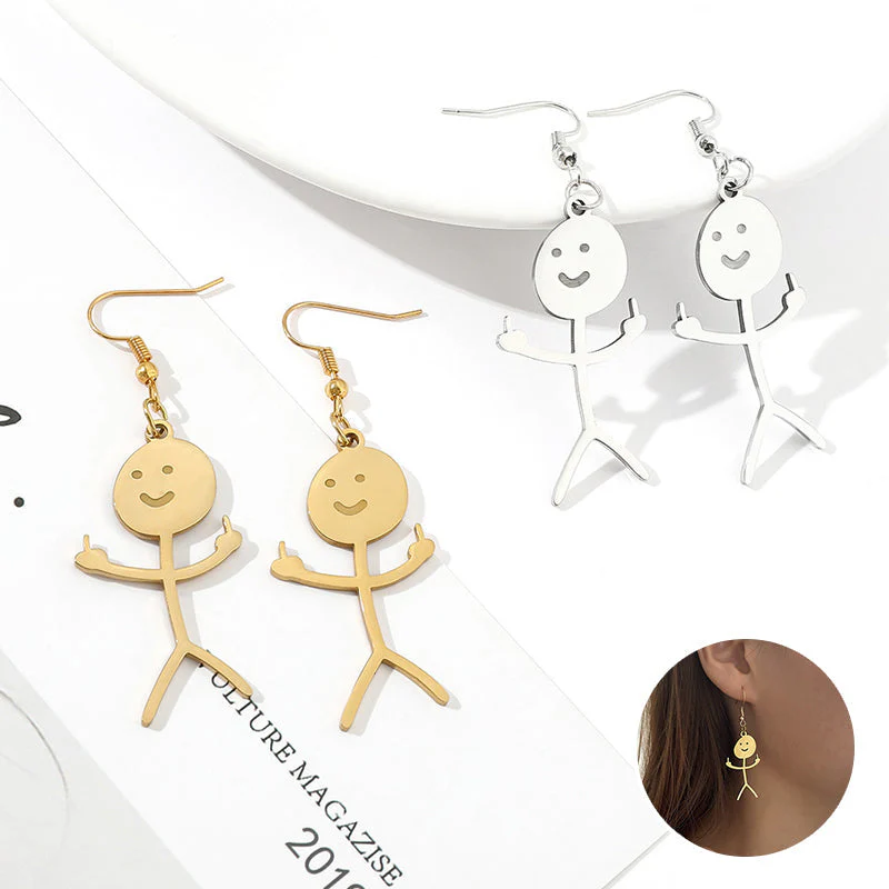 Funny Doodle Earrings - Image 4