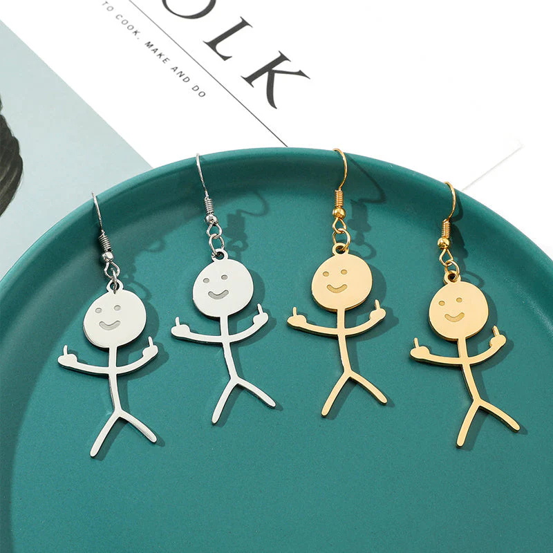 Funny Doodle Earrings - Image 7