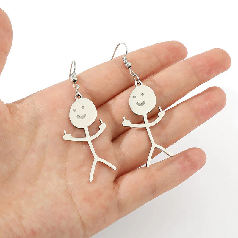 Funny Doodle Earrings - Image 8