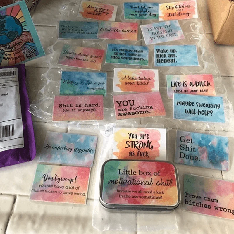 Funny Motivation Card Gift(set of 20 pcs) - Image 5