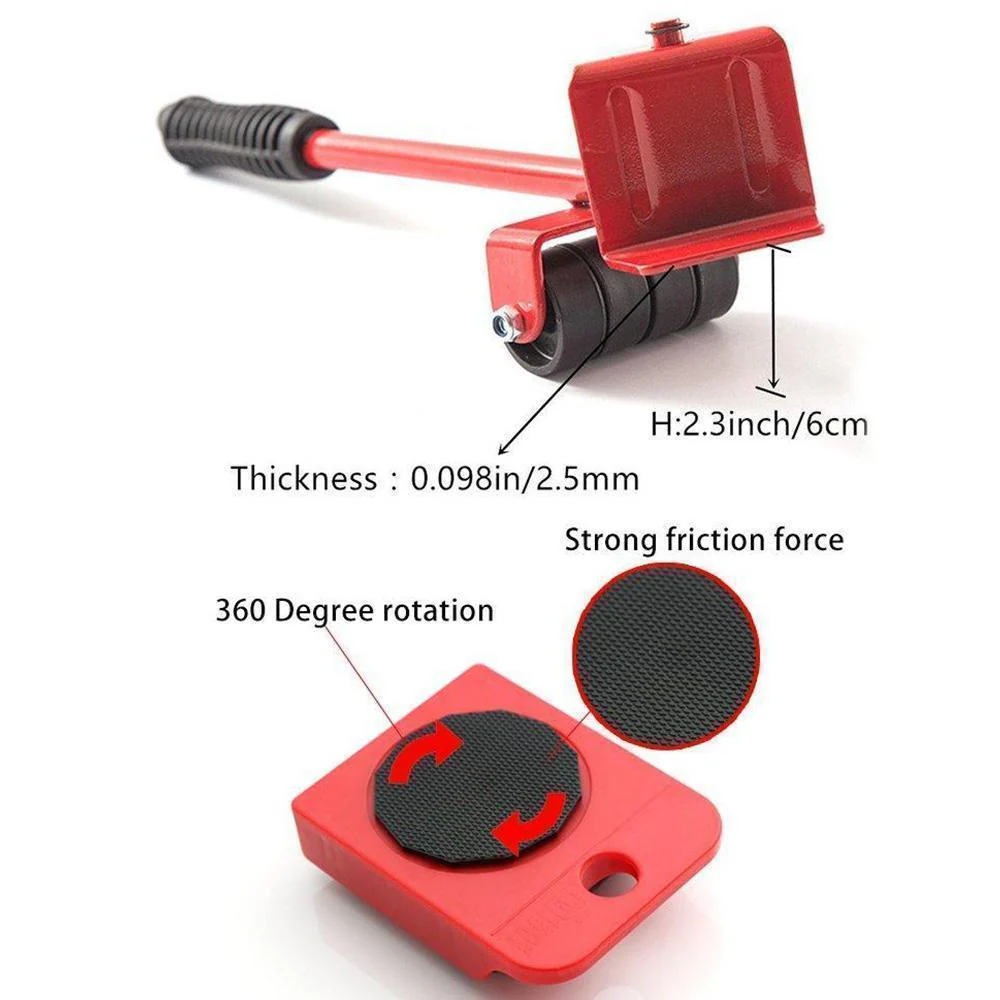 Furniture Lifter Movers Tool Set (4 Packs) - Image 5