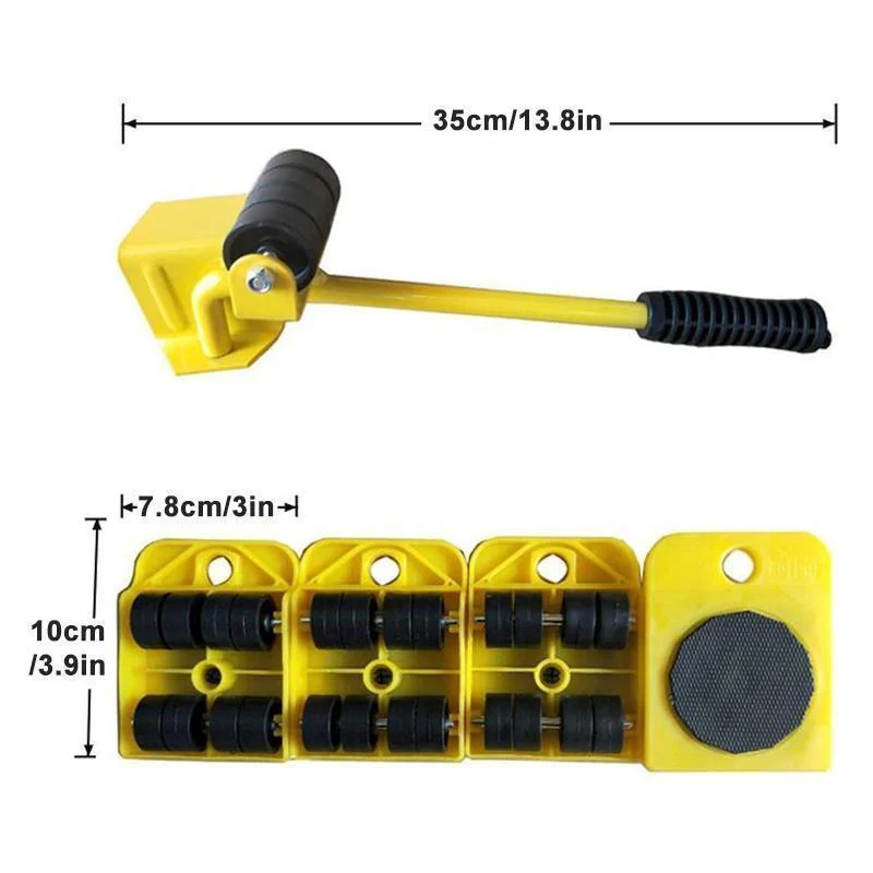 Furniture Lifter Movers Tool Set (4 Packs) - Image 7