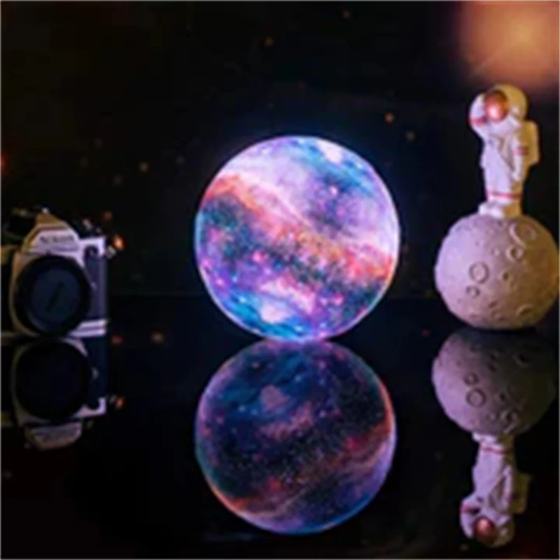 Galaxy Moon Lamp - Image 5