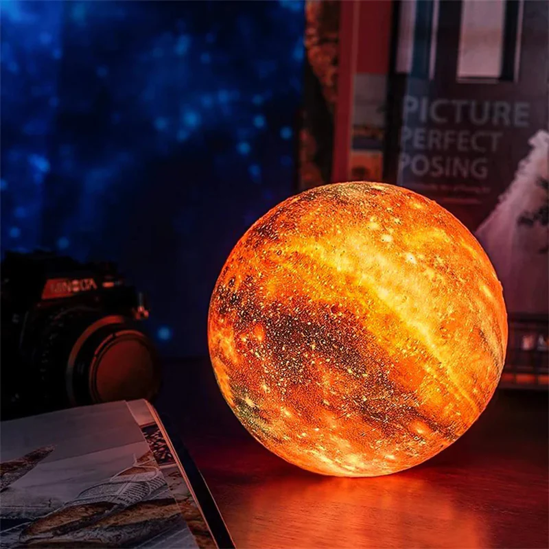 Galaxy Moon Lamp - Image 7