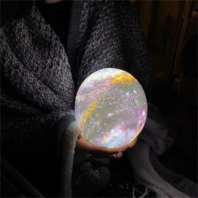 Galaxy Moon Lamp - Image 8