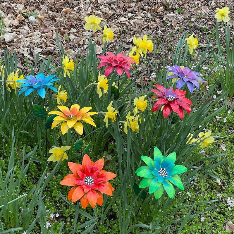 Garden Wrought Iron Flower Decoration - Image 3