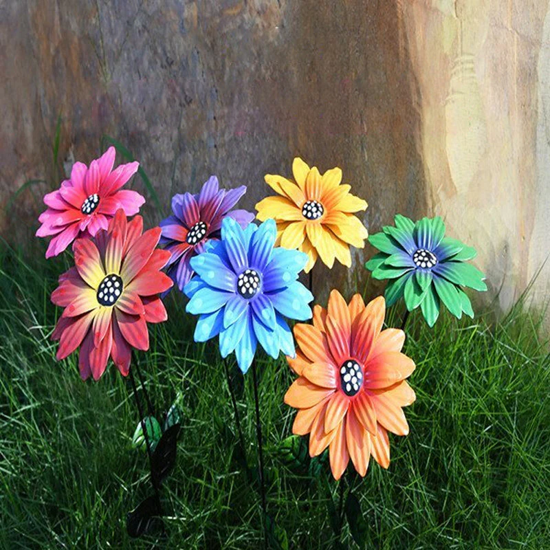Garden Wrought Iron Flower Decoration - Image 9