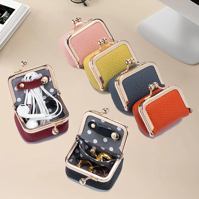 Genuine Leather Mini Jewelry Box - Image 2