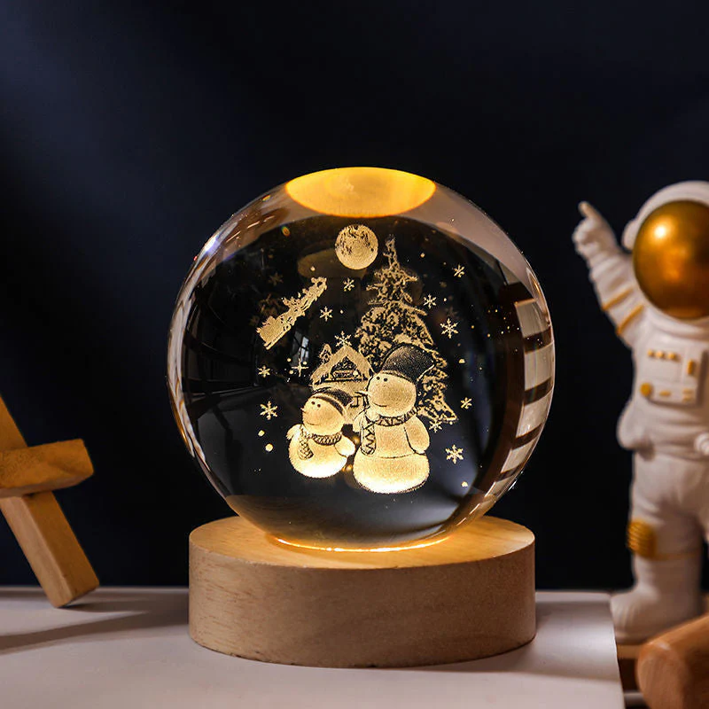 Glowing Crystal Ball Night Light - Image 11