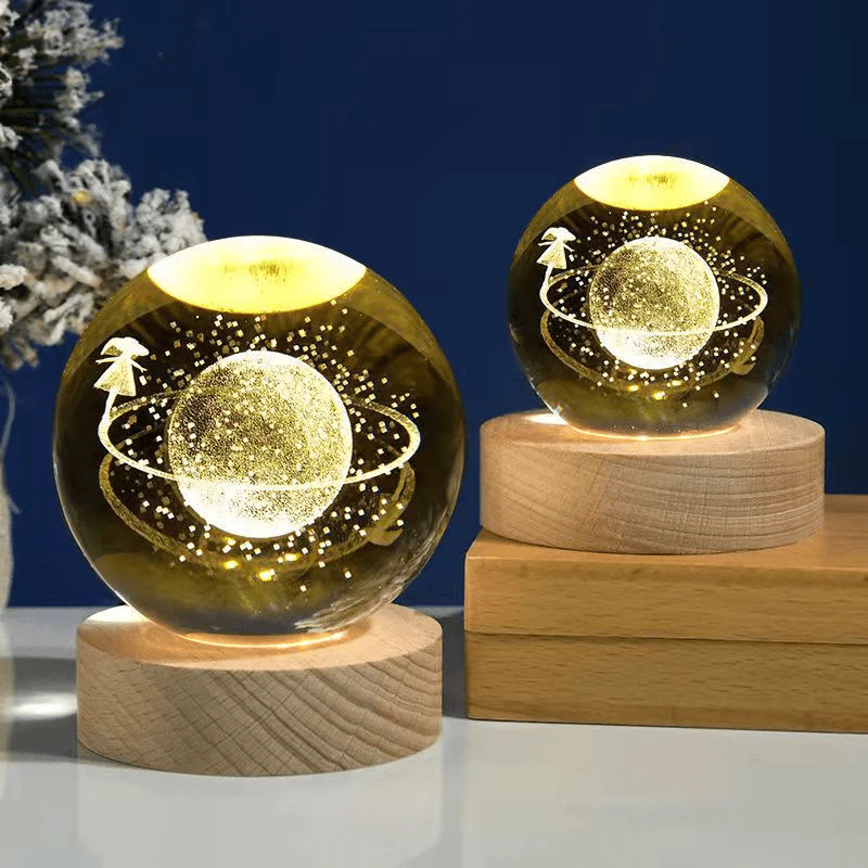 Glowing Crystal Ball Night Light - Image 13