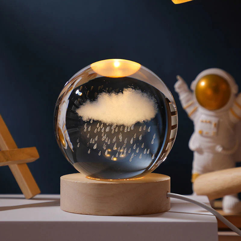 Glowing Crystal Ball Night Light - Image 14