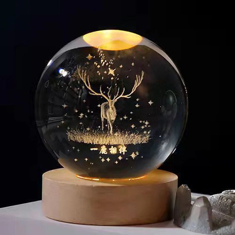Glowing Crystal Ball Night Light - Image 18