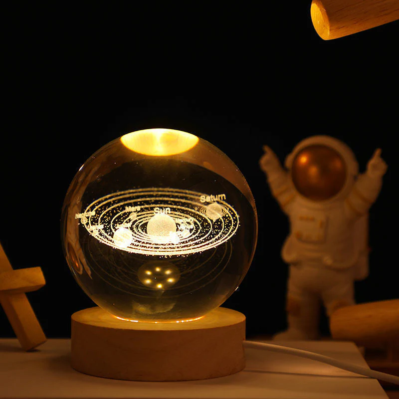 Glowing Crystal Ball Night Light - Image 22