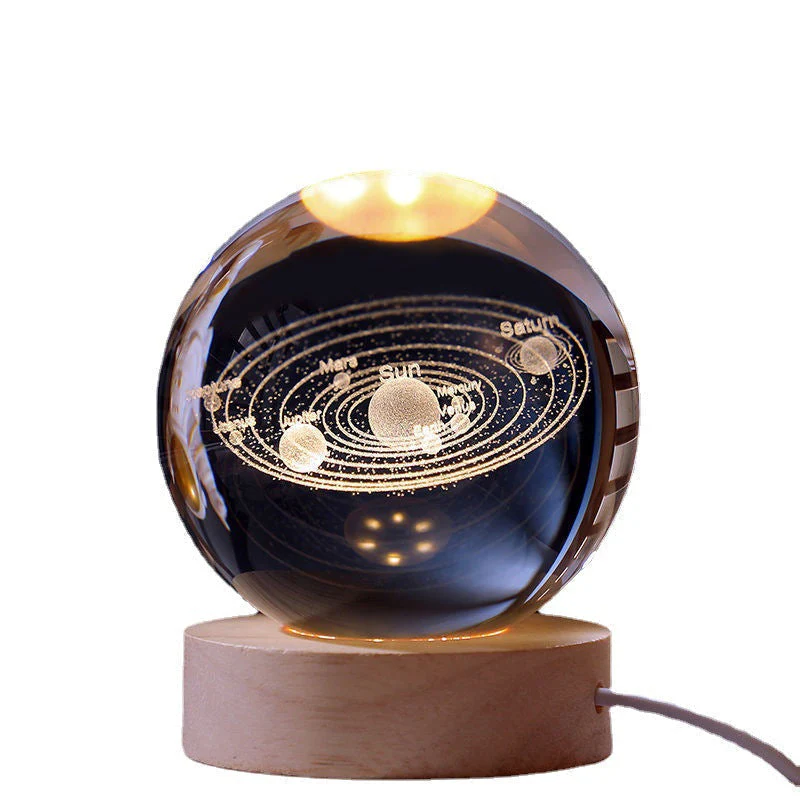 Glowing Crystal Ball Night Light - Image 4