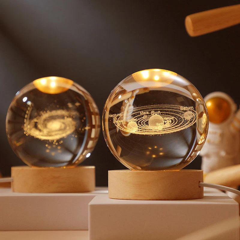 Glowing Crystal Ball Night Light - Image 5