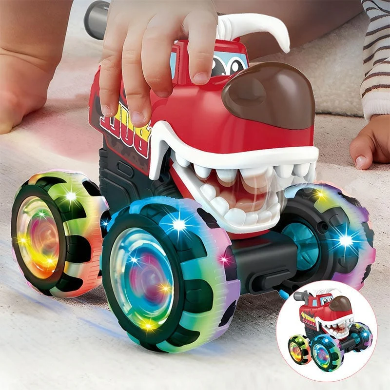Glowing Monster Big Foot Toy Car - Image 2
