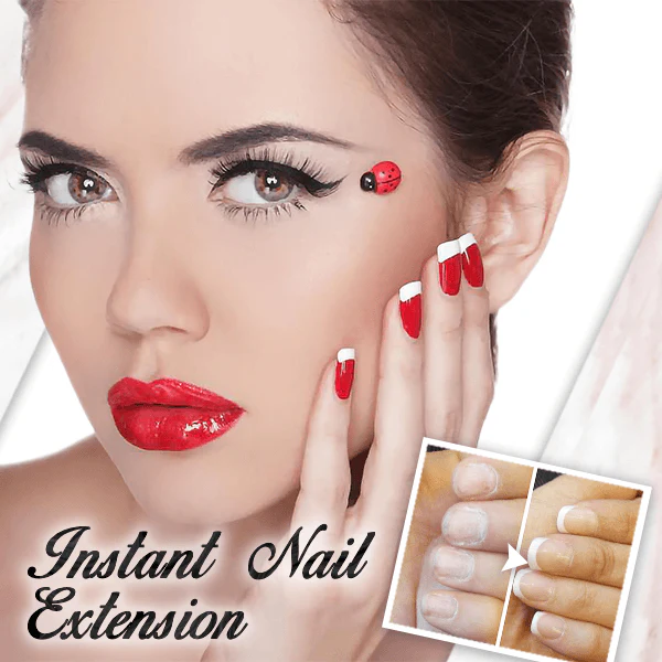 Glue-On French Manicure Nails Kit (100 pcs) - Image 2