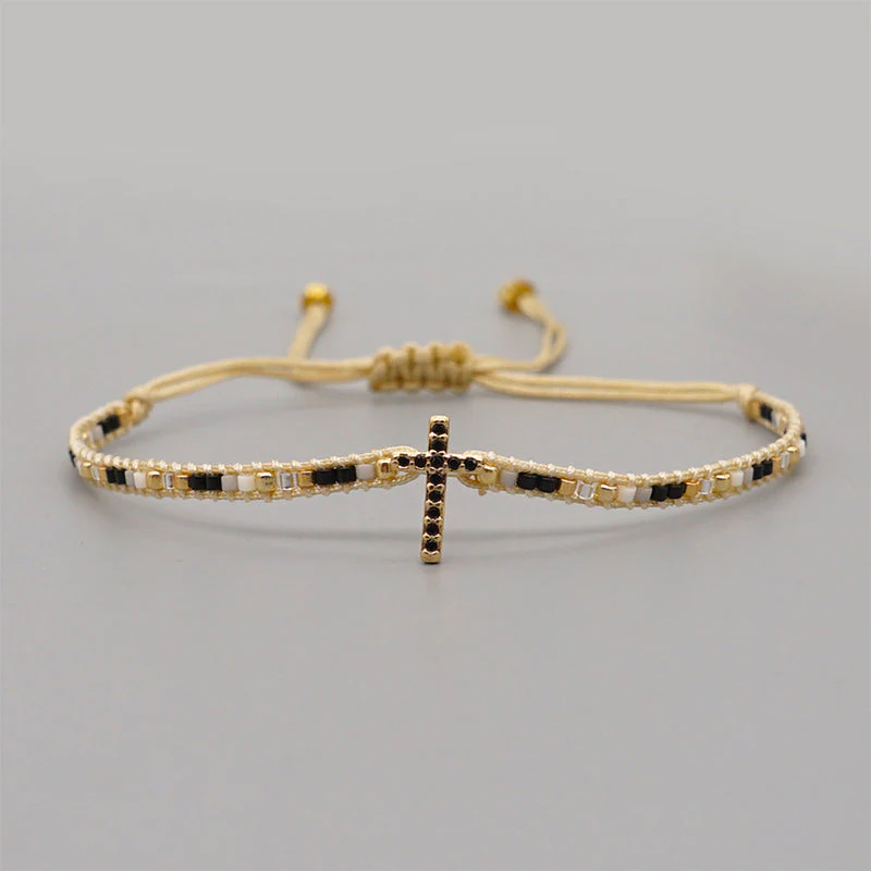 GOD HAS A PLAN CROSS BRACELET - Image 5