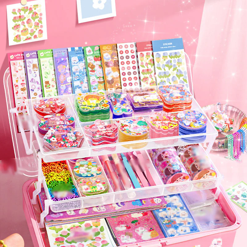 Goo Card Sticker Set Children's Toys To Make Handbook - Image 10