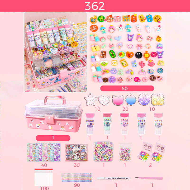 Goo Card Sticker Set Children's Toys To Make Handbook - Image 13