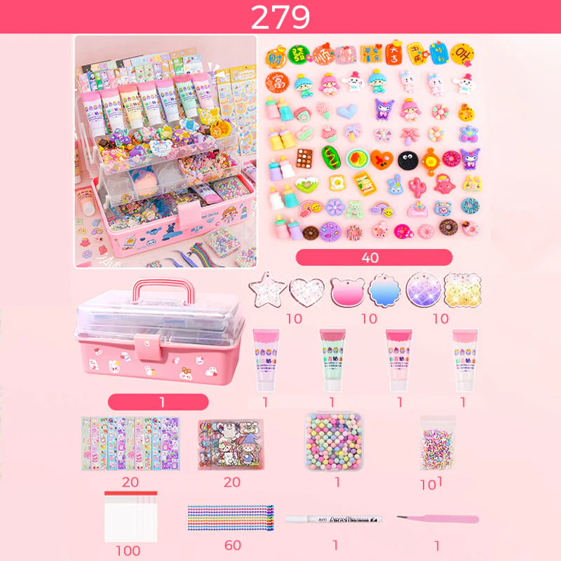 Goo Card Sticker Set Children's Toys To Make Handbook - Image 15