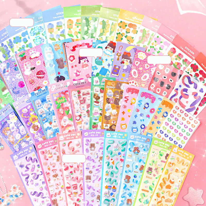 Goo Card Sticker Set Children's Toys To Make Handbook - Image 6