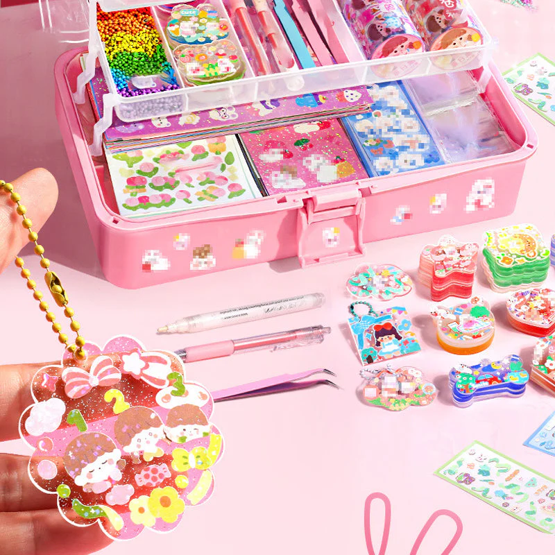 Goo Card Sticker Set Children's Toys To Make Handbook - Image 7