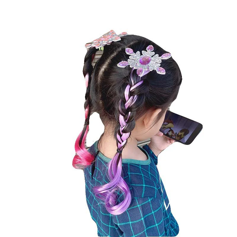 Gradient Ponytail Roll Hair Extensions Hair Clip - Image 3