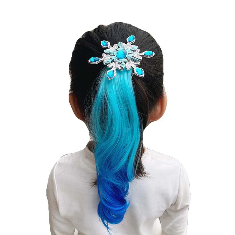 Gradient Ponytail Roll Hair Extensions Hair Clip - Image 5