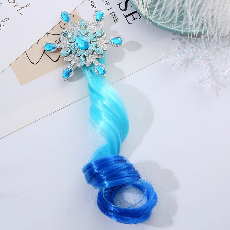 Gradient Ponytail Roll Hair Extensions Hair Clip - Image 6