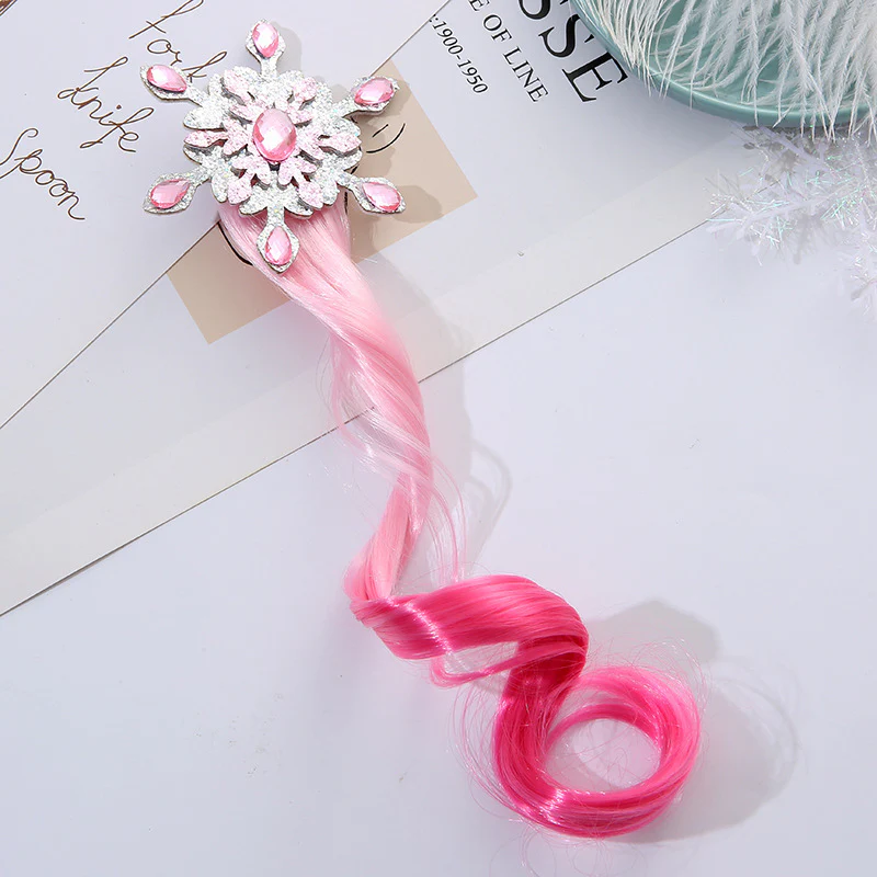 Gradient Ponytail Roll Hair Extensions Hair Clip - Image 7