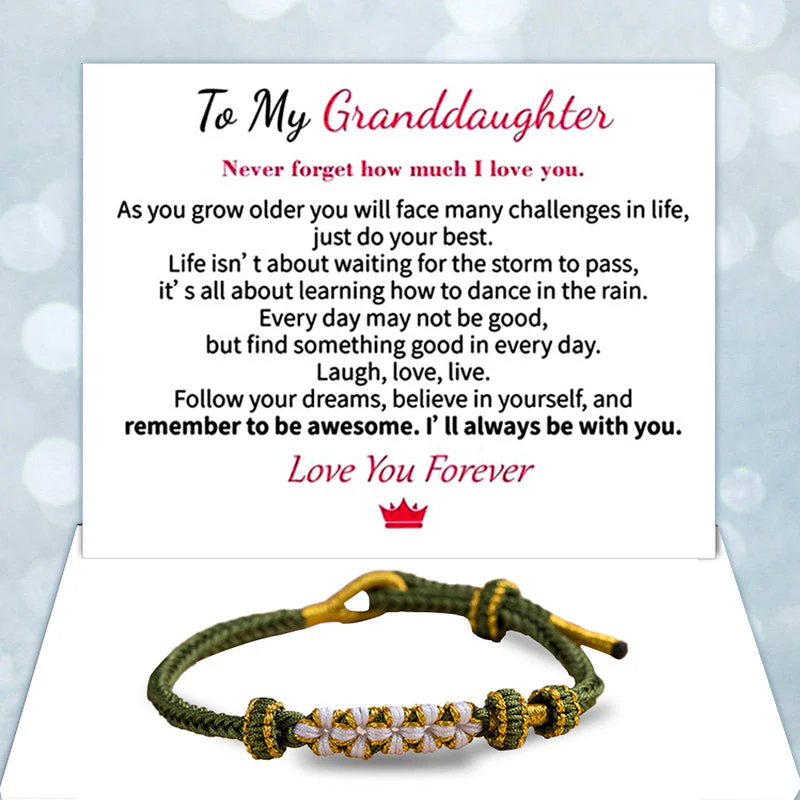 Grandmother And Granddaughter Blossom Knot Bracelet - Image 9