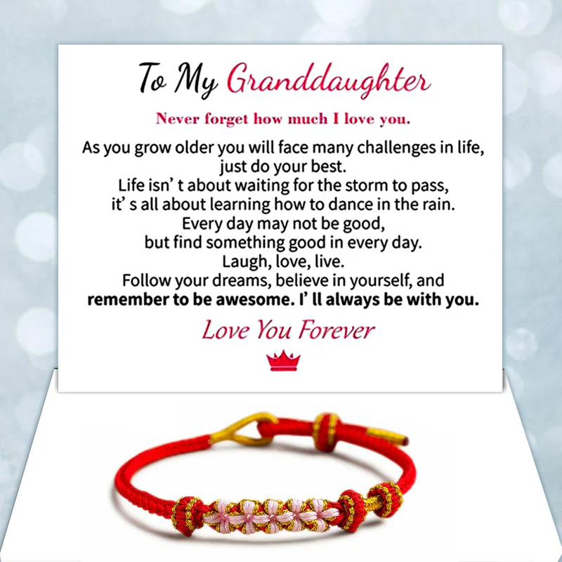 Grandmother And Granddaughter Blossom Knot Bracelet - Image 5