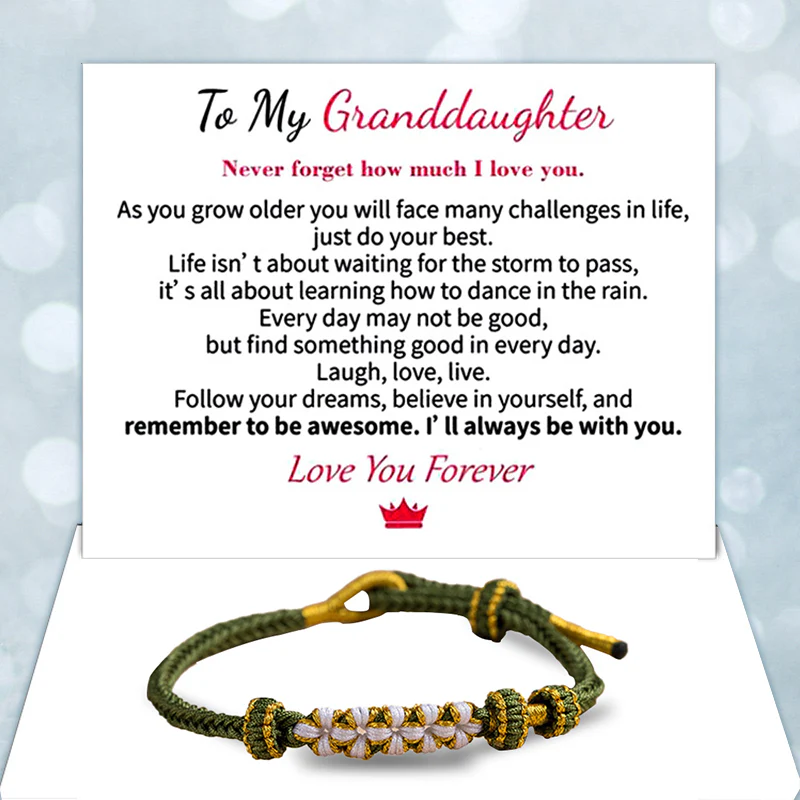 Grandmother And Granddaughter Blossom Knot Bracelet - Image 9
