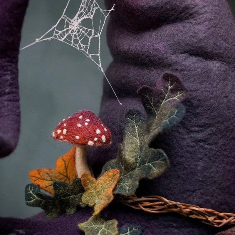 Halloween Party Felt Witch Hats - Image 2