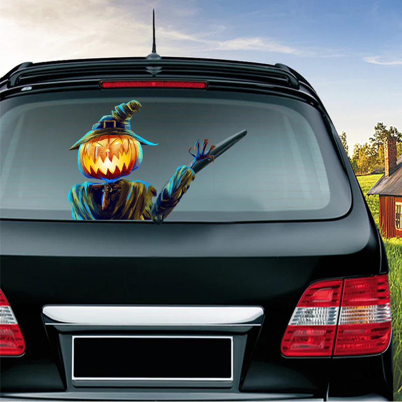 Halloween Rear Wiper Stickers - Image 13