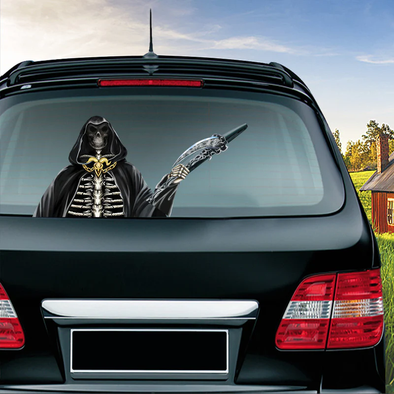 Halloween Rear Wiper Stickers - Image 2