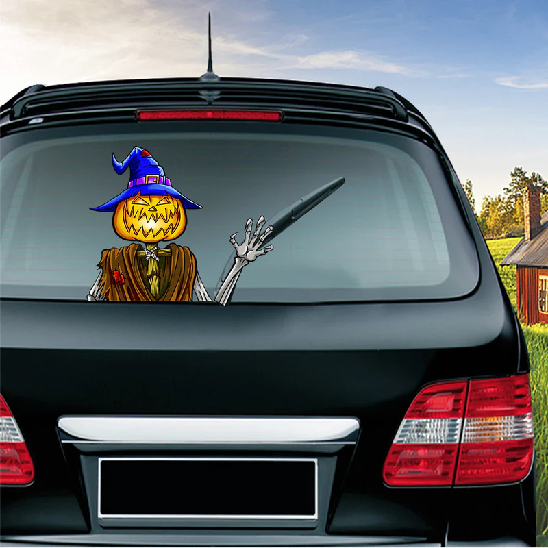Halloween Rear Wiper Stickers - Image 3