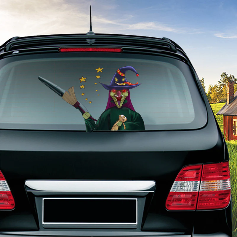 Halloween Rear Wiper Stickers - Image 4
