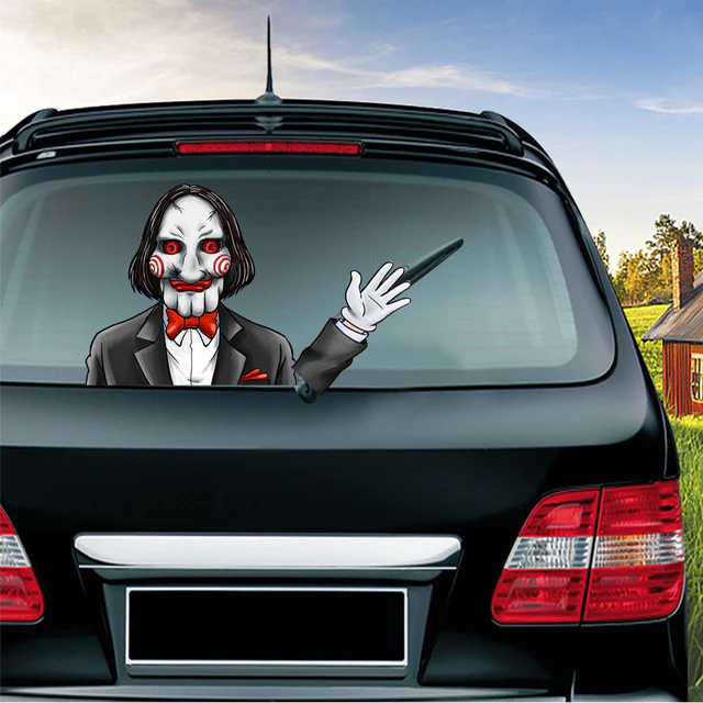 Halloween Rear Wiper Stickers - Image 5