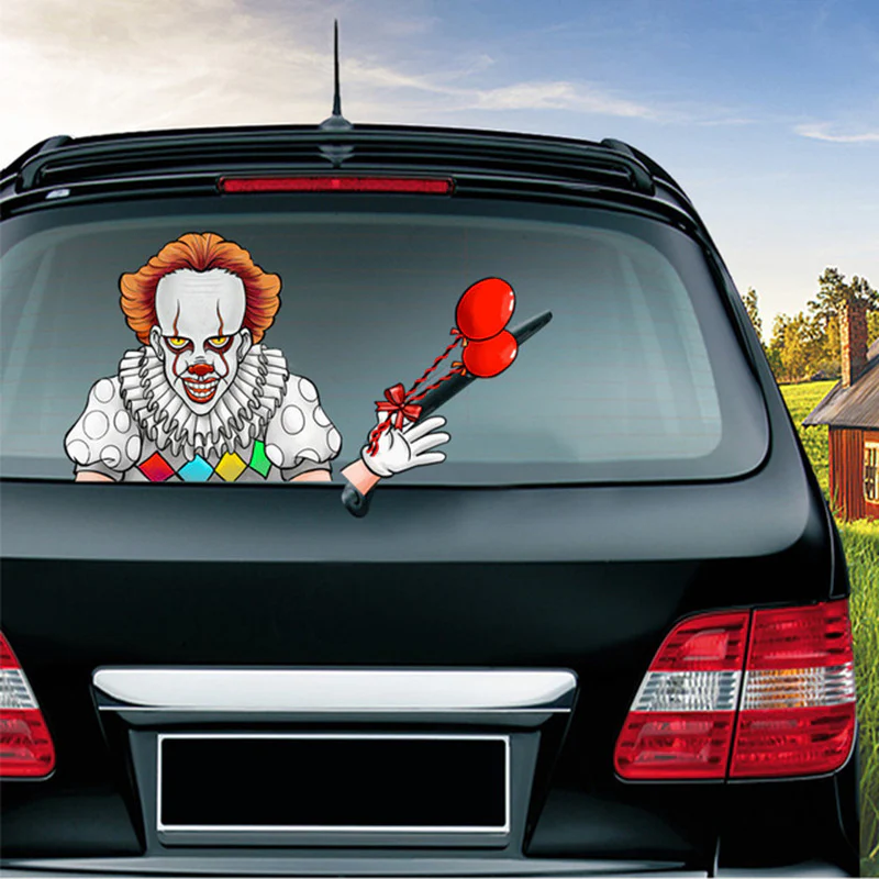 Halloween Rear Wiper Stickers - Image 6