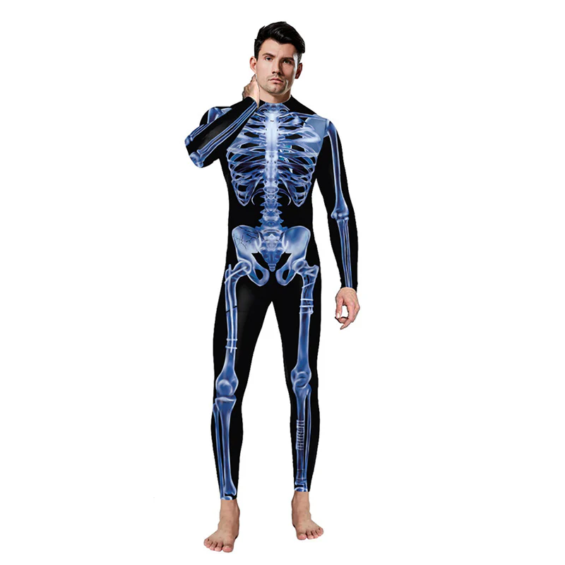 Halloween Sexy Skull Bodysuit - Image 10