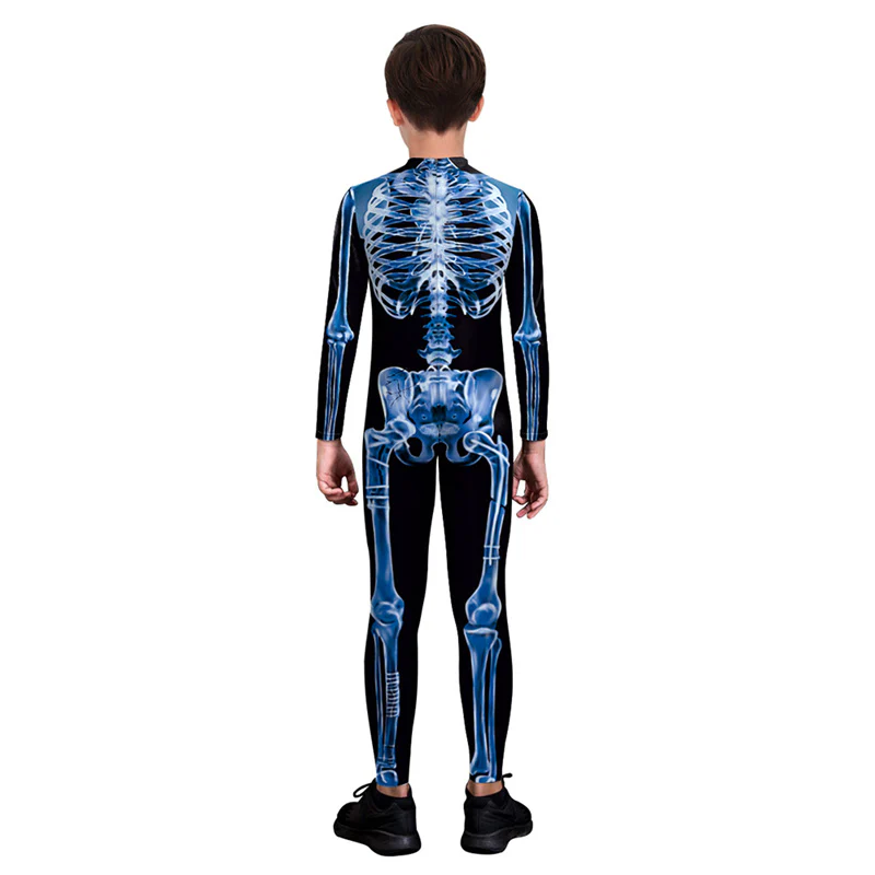Halloween Sexy Skull Bodysuit - Image 11