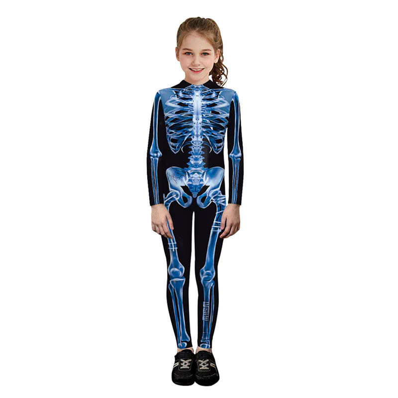 Halloween Sexy Skull Bodysuit - Image 12