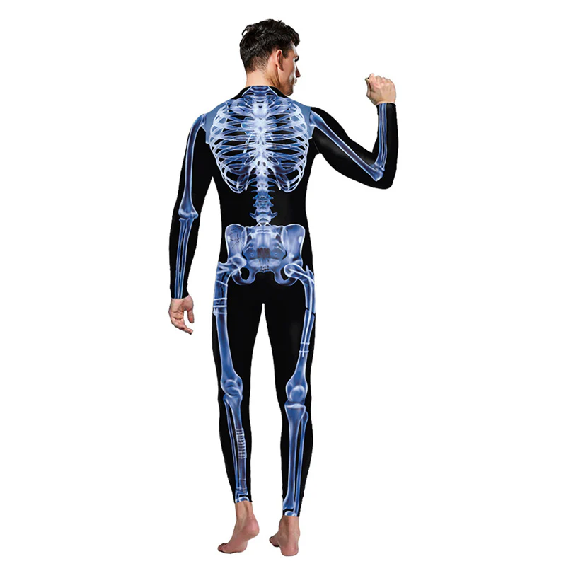 Halloween Sexy Skull Bodysuit - Image 9