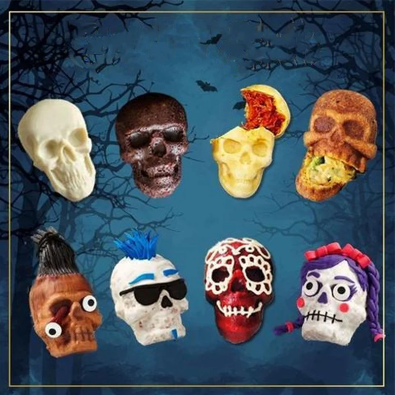 Halloween Skull Cake Mold - Image 4