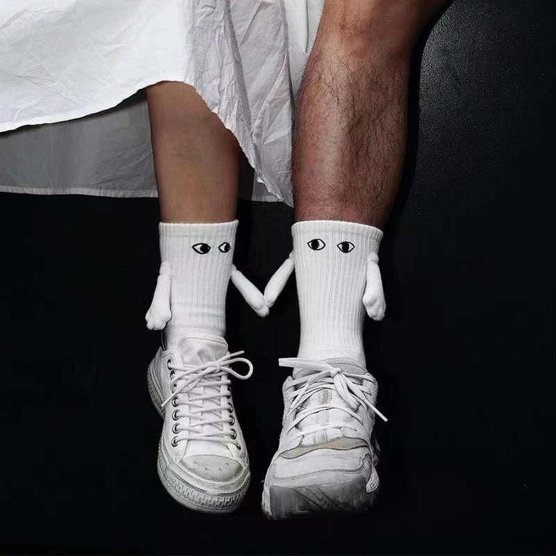 Hand In Hand Magnetic Holding Hands Socks - Image 2