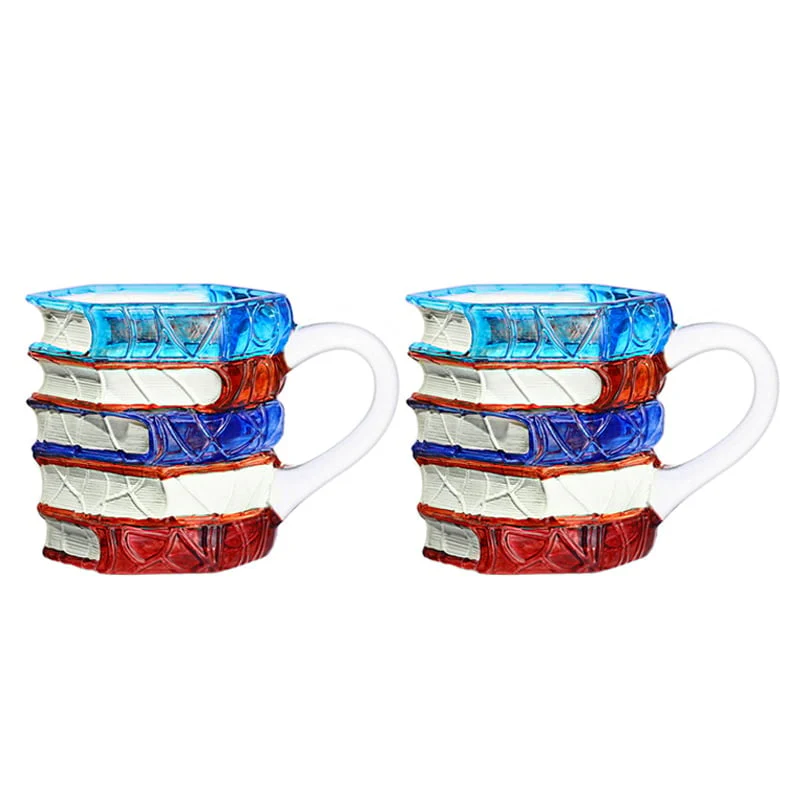 Hand-painted Book Coffee Cup - Image 13