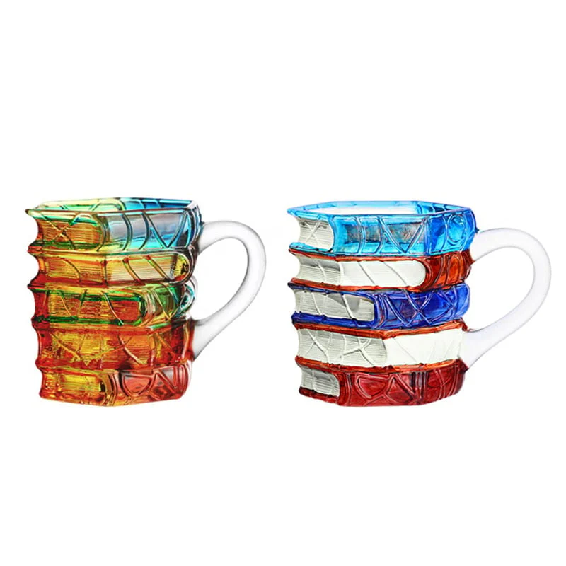 Hand-painted Book Coffee Cup - Image 14